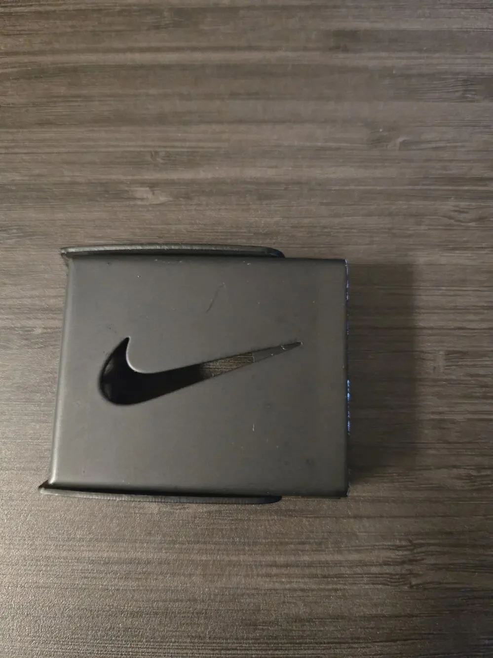 Nike Swoosh Bronze Belt Buckle unisex
